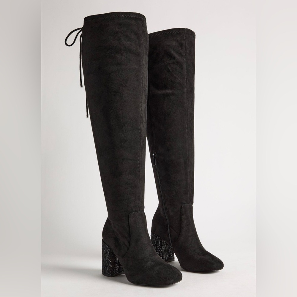 Torrid Black Over-the-Knee Boots